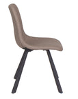 Faro - Cream Faux Leather Dining Chair