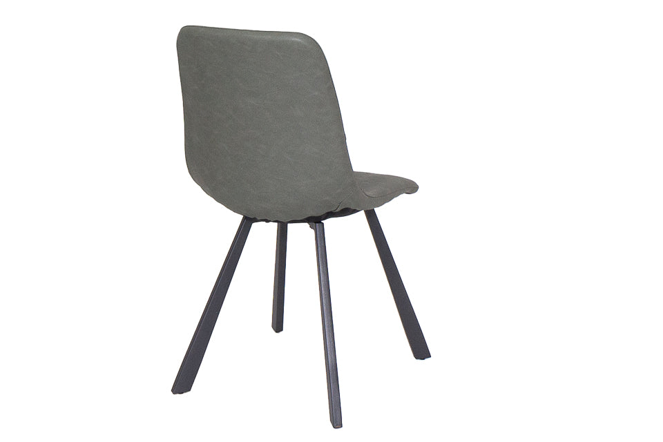 Faro - Green Faux Leather Dining Chair