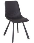 Faro - Black Faux Leather Dining Chair