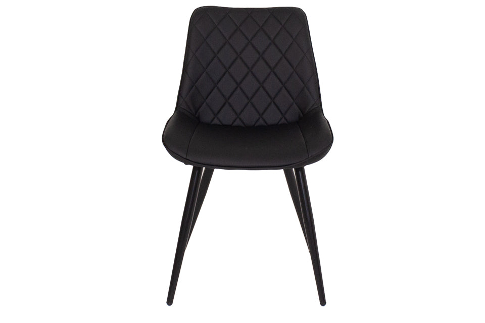 Finley - Black Faux Leather Dining Chair
