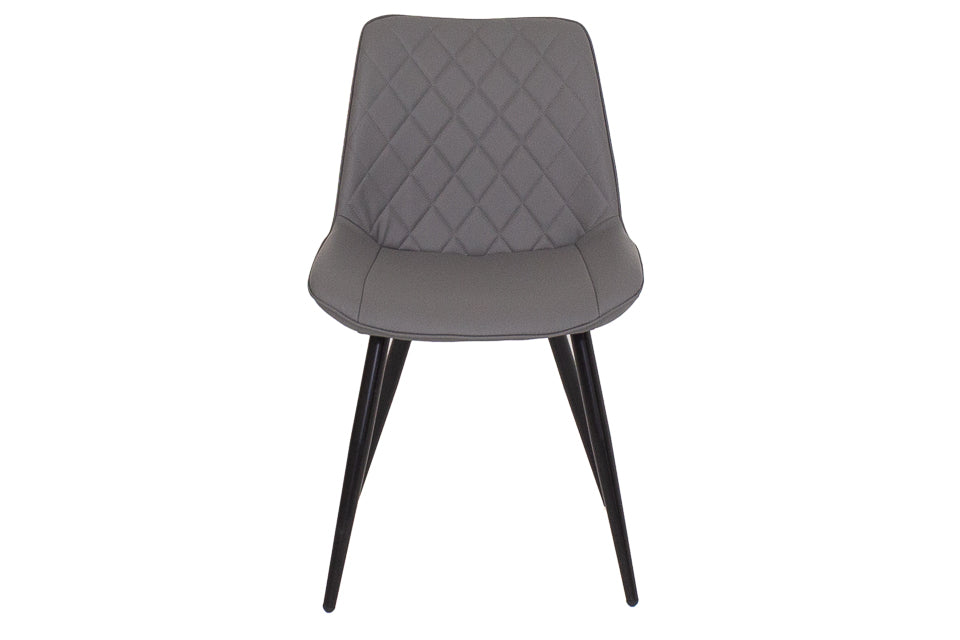 Finley - Grey Faux Leather Dining Chair
