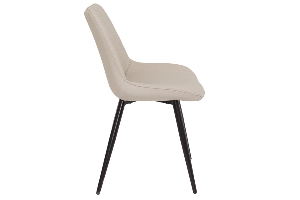 Finley - Taupe Faux Leather Dining Chair