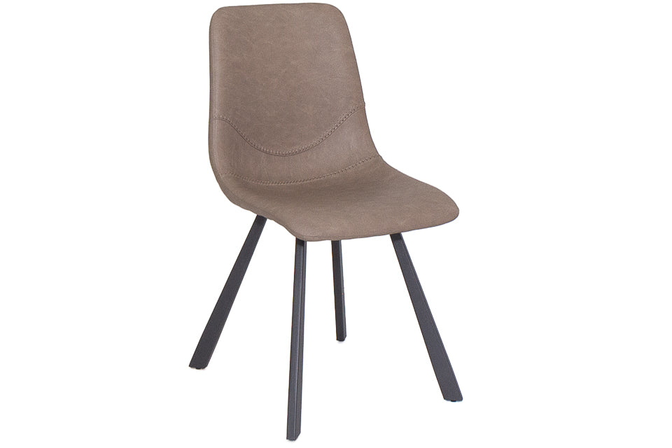Faro Beige Faux Leather Dining Chair