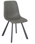 Faro Green Faux Leather Dining Chair