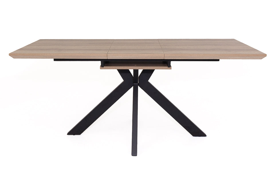 Gamma - Oak Heat Resisitant Extension Dining Table 140-180Cm