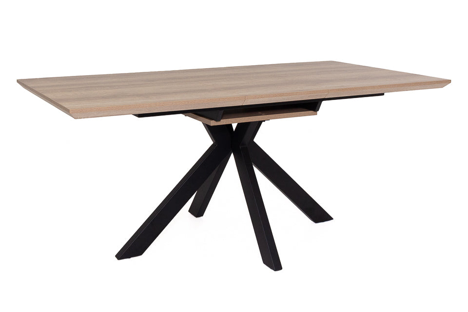 Gamma - Oak Heat Resisitant Extension Dining Table 140-180Cm