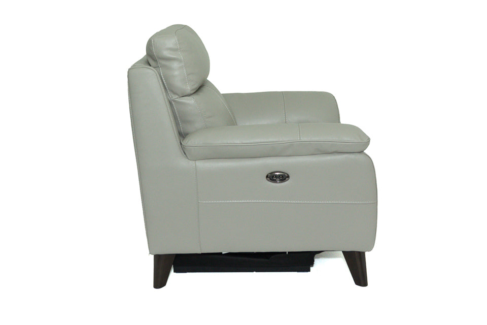 Giovanna Electric Recliner Chair in Leather