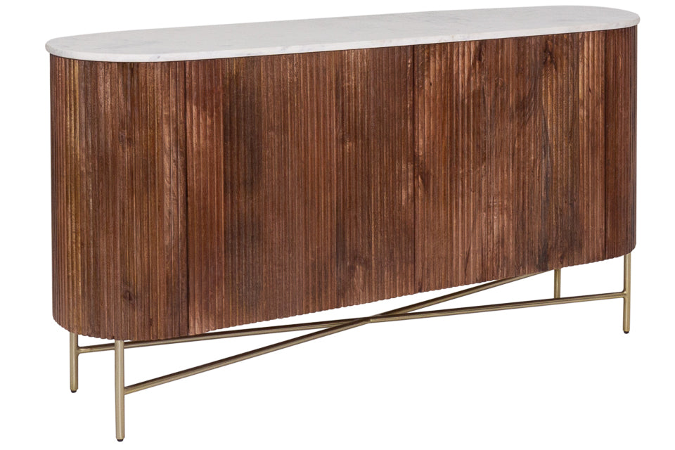 Hamilton - Walnut 2 Door Large Sideboard