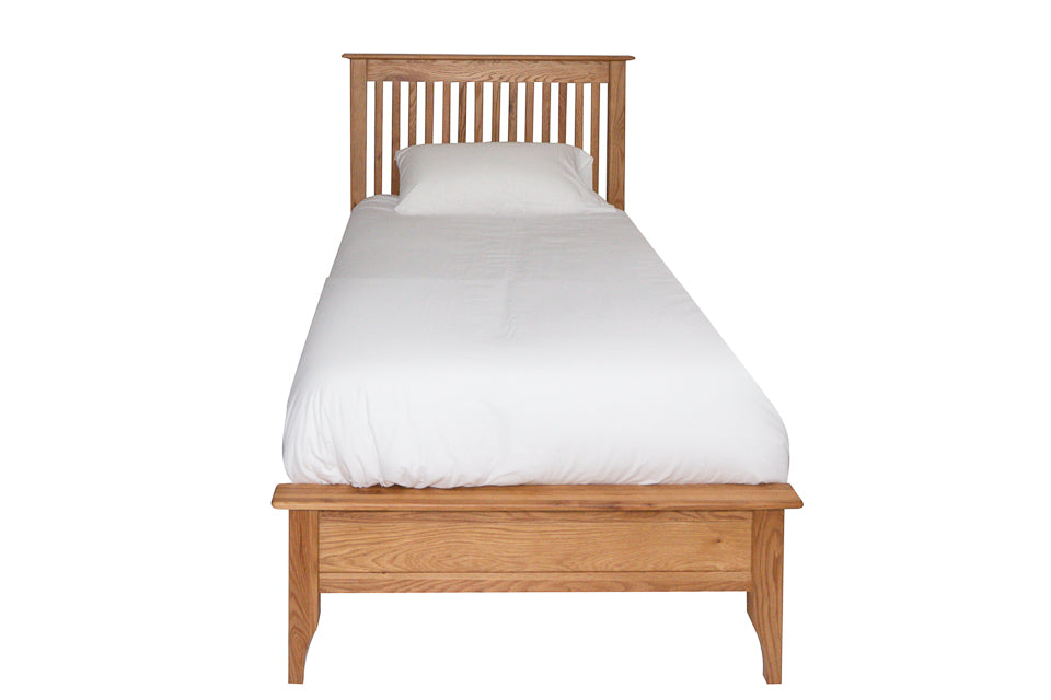 Harrison - Oak 3Ft Single Bed Frame