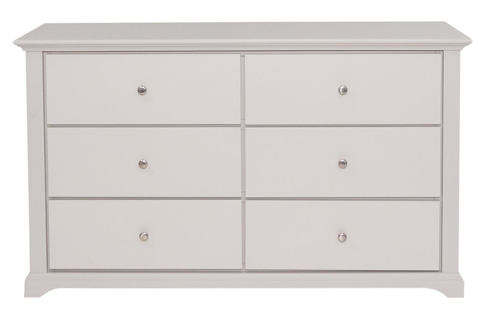 Hugo - Taupe 6 Drawer Dresser Chest