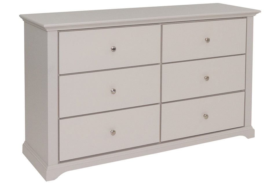 Hugo - Taupe 6 Drawer Dresser Chest