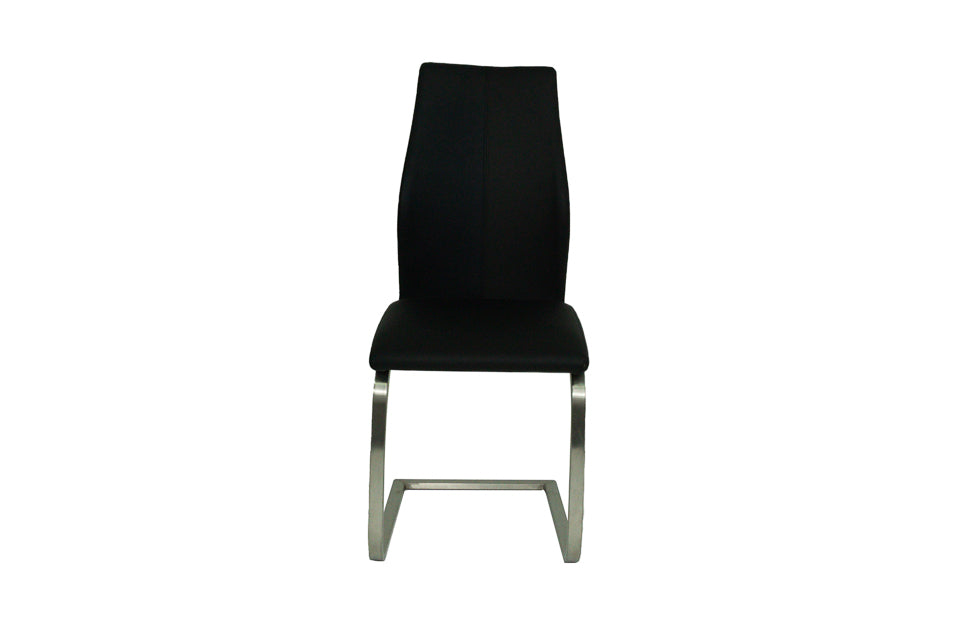 Imro - Black Faux Leather Dining Chair