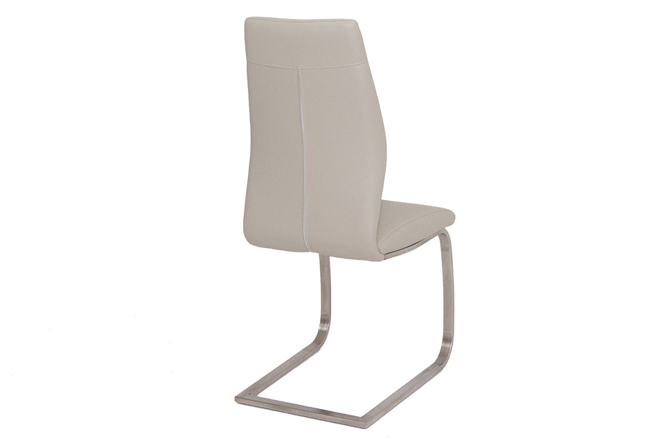 Imro - Taupe Faux Leather Dining Chair