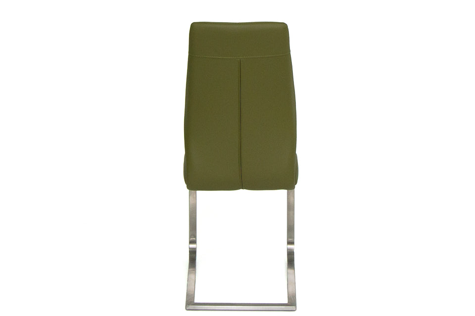 Imro - Green Faux Leather Dining Chair