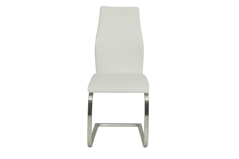 Jason - White Faux Leather Dining Chair