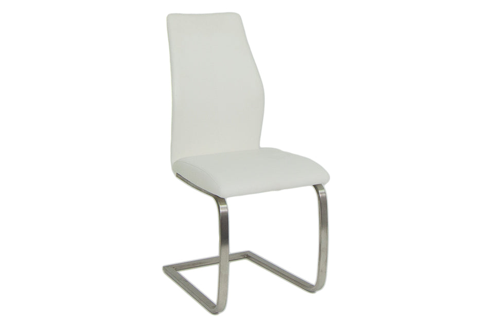 Jason - White Faux Leather Dining Chair