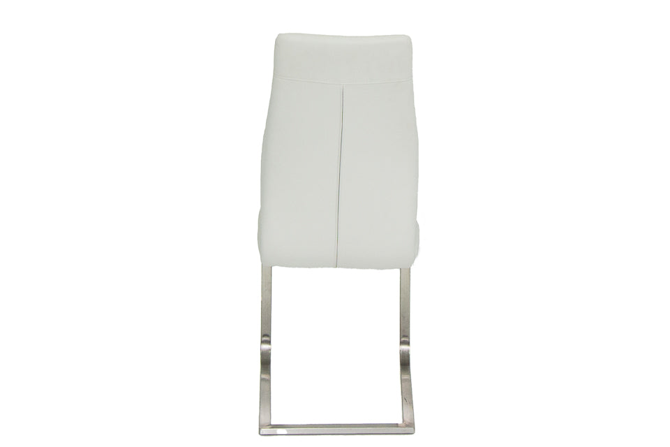 Jason - White Faux Leather Dining Chair