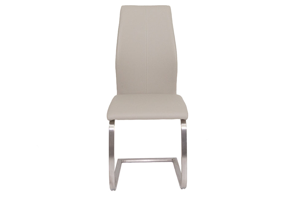 Jason - Taupe Faux Leather Dining Chair