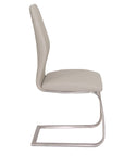 Jason - Taupe Faux Leather Dining Chair