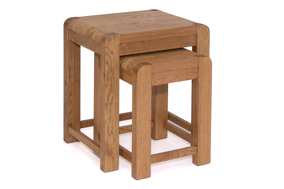 Jersey - Oak Nests Of Tables