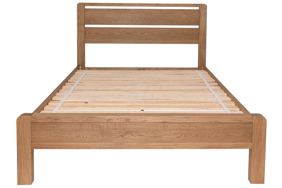 Jersey - Oak 6Ft Super King Bed Frame