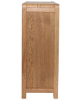 Jersey - Oak 5 Drawer Chest Of Drawers