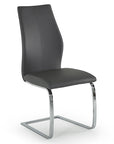 Jason Grey Faux Leather Dining Chair