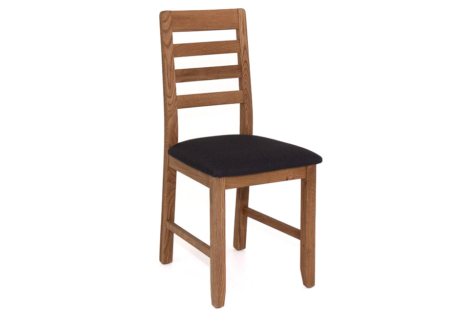 Jersey Dining Chair with leather seat
