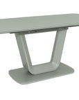 Kilkee - Glass And Wood Extension Dining Table 160-200Cm