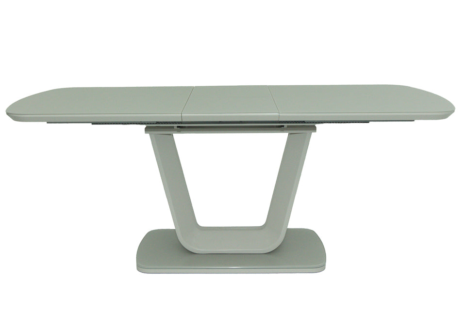 Kilkee - Glass And Wood Extension Dining Table 160-200Cm