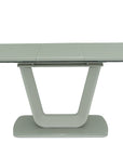 Kilkee - Glass And Wood Extension Dining Table 160-200Cm