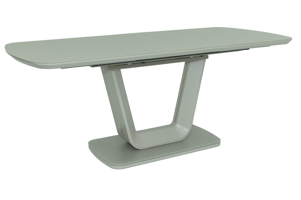 Kilkee Tempered Glass Extension Dining Table