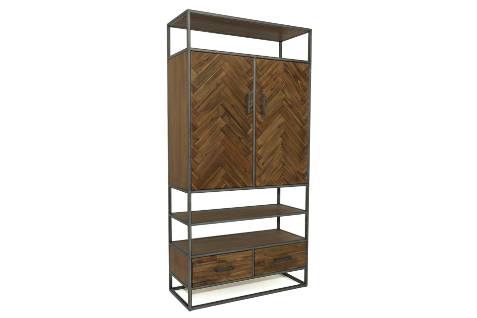 Lavelle - Brown Display Cabinet