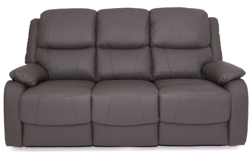Lazio - Leather 3 Seater Sofa