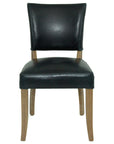 Limerick - Blue Leather Dining Chair