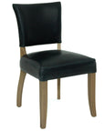 Limerick - Blue Leather Dining Chair