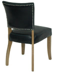 Limerick - Blue Leather Dining Chair