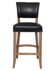 Limerick - Blue Leather Bar Stool