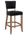 Limerick - Blue Leather Bar Stool
