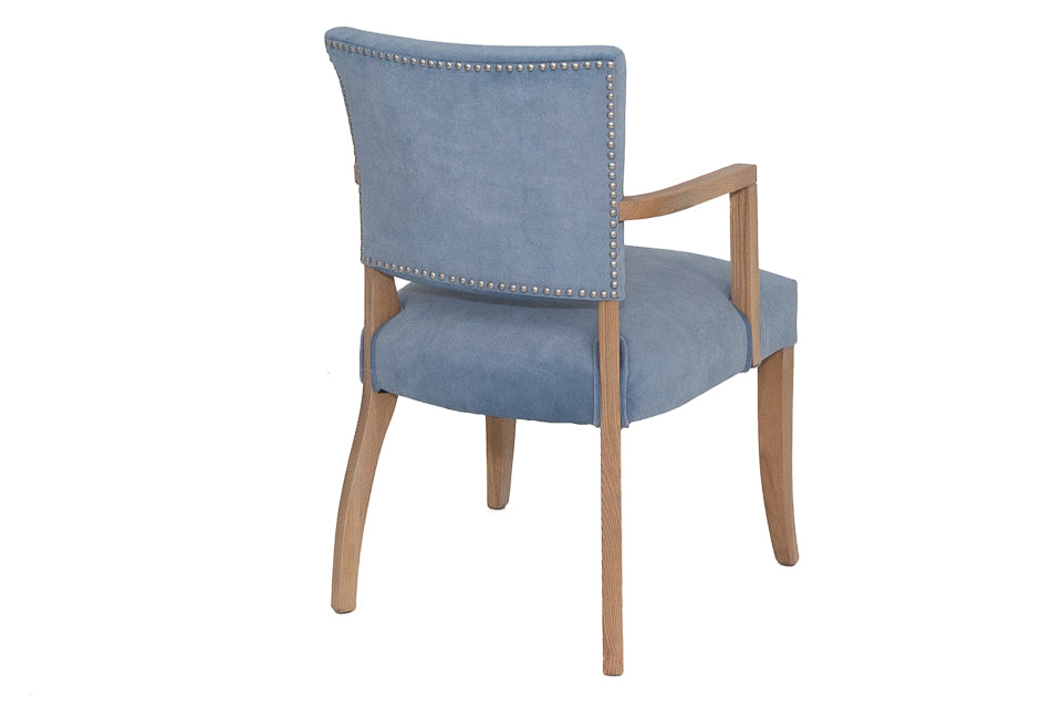 Limerick - Blue Velvet Dining Chair