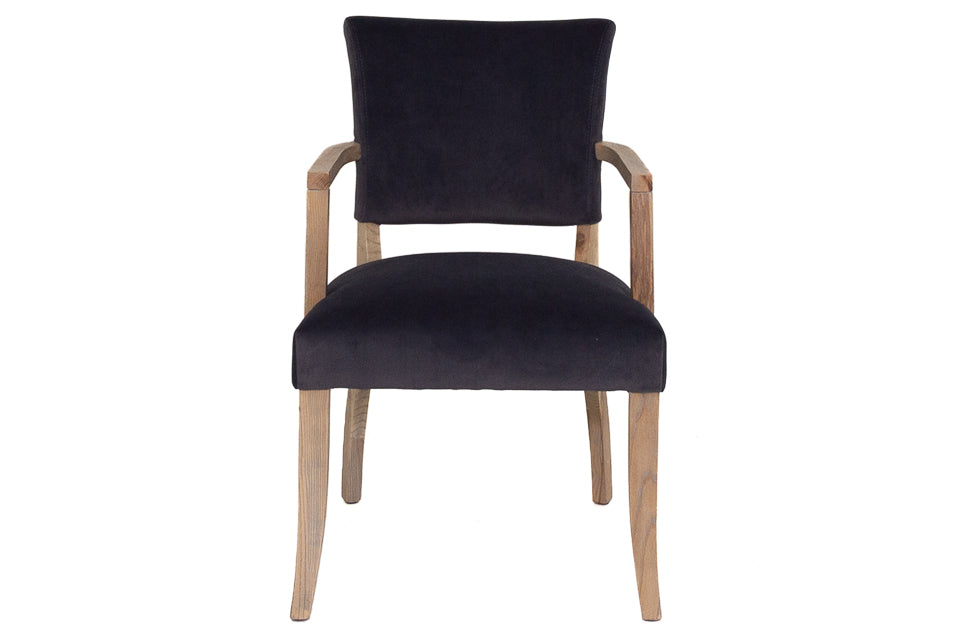 Limerick - Grey Velvet Dining Chair