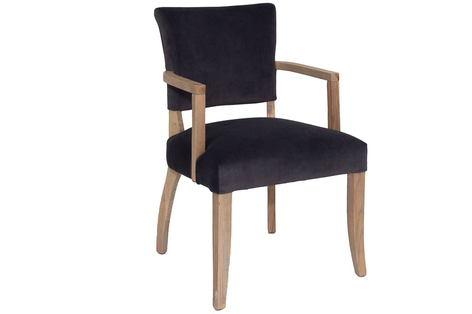 Limerick - Grey Velvet Dining Chair