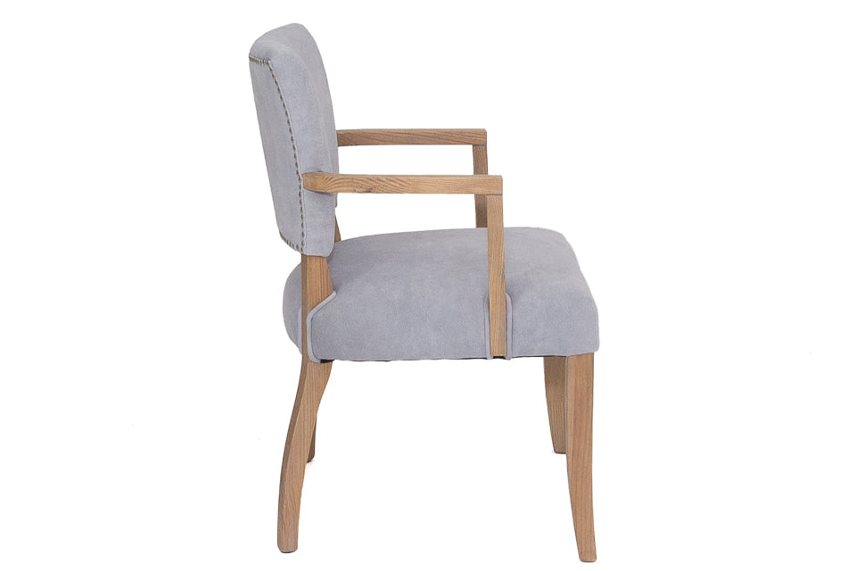 Limerick - Grey Velvet Dining Chair