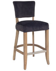 Limerick - Grey Velvet Bar Stool