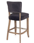 Limerick - Grey Velvet Bar Stool