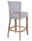Limerick - Grey Velvet Bar Stool