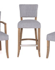 Limerick - Grey Velvet Bar Stool