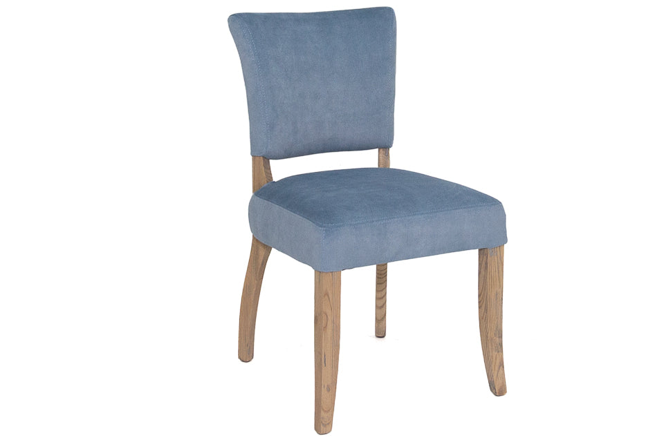 Limerick - Blue Velvet Dining Chair