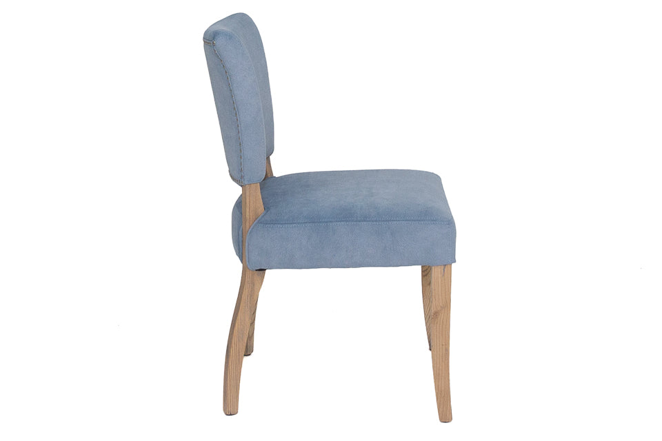 Limerick - Blue Velvet Dining Chair