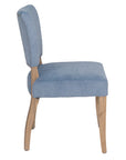 Limerick - Blue Velvet Dining Chair
